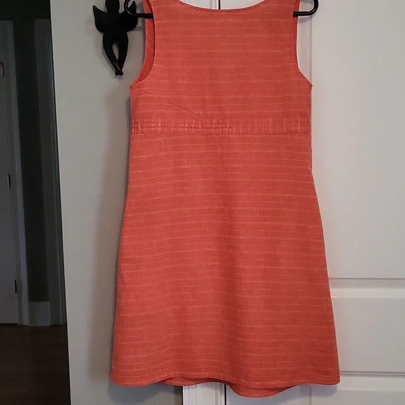 Patagonia Island Hemp/Organic Cotton Crossover Dress - Orange - 6 - Picture 6 of 8